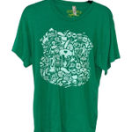 Great Scott Oklahoma Green Short Sleeve Tee Shirt Photo 0