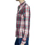 Vineyard Vines  Women’s Size 4 Red White Green Blue Plaid Button Down Shirt Photo 2