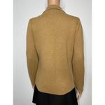 J.Crew  Schoolboy Sweater-Blazer size XS  Camel Cotton Photo 6