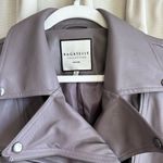 Bagatelle  grey/purple faux leather moto jacket Photo 1