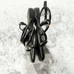 Ash  Women's Ruby Square Toe Strappy Sandals Black Leather Size 39 US 8 Photo 5