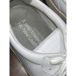 Everlane  The ReLeather Court Sneaker in Green & Canvas 10 New Womens Casual Shoe Photo 9