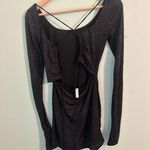 Lucy in the Sky Black Bodycon Dress Photo 1