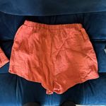 Vitamin A  Pink Button Down Shirt & shorts sz M Photo 8