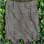 Bebe Y2K Business Casual Gray Pencil Skirt Size 8 Photo 0