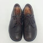 Finn Comfort Brown Leather Earthy Rustic Oxford Sneaker Shoes EU 38 US 8W 6M Size 8 Photo 4