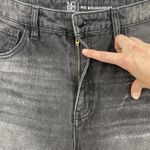 No Boundaries  Jrs Size 15 Jeans Super High Rise Straight Leg Split Hem Baggy Photo 4