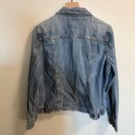 Old Navy  Y2K Jean Denim Medium Wash Jacket Trucker Cotton Women's XL Photo 1