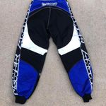 Vintage Answer Racing US BMX Edge Motocross Pants Size 32 90s Y2K Biker Racing Grunge Blue Photo 1