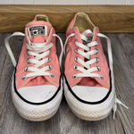 Converse All Stars Womens Pink Low Top Lace Up Sneaker Tennis Shoes Classic 8 Photo 0
