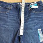 No Boundaries  Women's Mid Rise Boot Cut Jeans Black 19 Stain Photo 4