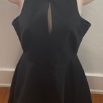 Elizabeth and James Scout Black Keyhole Fit & Flare Lined Mini Dress, size XS Photo 0