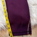 Lululemon Free Runner Crop. Size 6. EUC. In Plum. Photo 14