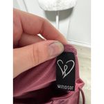 Windsor  Burgundy Bodycon Mini Dress Sleeveless Ruched Party Cocktail Women Small Photo 2