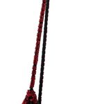 Zola Evening Red Sequin Beaded Fringe Hem Cocktail Evening Party Dress 8P petite Photo 3