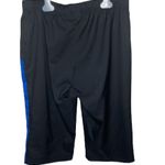 Reebok black Athletic capris with contrast navy inserts size S Photo 1