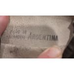 Vintage Womens Leather‎ Dark Brown Made In Argentina 6 3/4 Preppy Going Out Photo 4