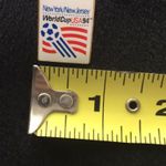 New York New Jersey World Cup USA 1994 pin White Photo 2