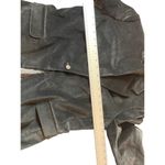 Tahari Size 8 Black Velvet Fitted Long Sleeve One Button Blazer Photo 8