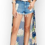 Show Me Your Mumu Karmyn Cape in Sunflower Dreams Women's Size Small Photo 0