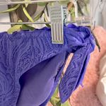 Purple Lace Ruffle Tie Side Bikini Bottoms Photo 9
