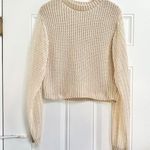 ZARA  Polka Dot Mesh Sleeve Sweater Photo 0
