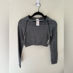 Gymshark  ADAPT MARL SEAMLESS LONG SLEEVE CROP TOP Size L Athletic Photo 1