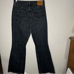 Levi's Levi’s Premium Washed Black 70’s High Flare Denim Jeans Photo 12