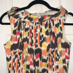David Meister  Abstract Print Dress Size 4 Photo 2