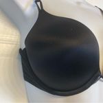 Victoria's Secret ‎ Bombshell Plunge Super Push-up Bra Size 32D Black Satin NEW Photo 1
