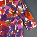 Coldwater Creek Womens S Multicolor Round Neck Half Sleeve Floral Blouse Photo 10