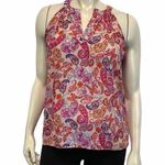 Blanc ANTIBES  Paisley Tunic Tank Top Medium Photo 0