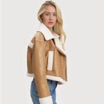ZARA MARKHORWEAR LEATHER BOMBER JACKET M Photo 1