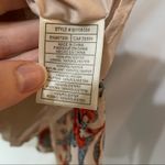 BB Dakota  Alissa Beige & Orange Floral Swing Dress Women S Nordstrom Boho Fringe Photo 2