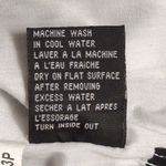 Tripp NYC Black White Striped Asymmetrical Zip Biker Jacket Moto Size M Photo 7