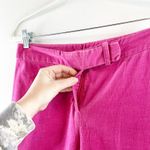 Lilly Pulitzer  High Rise Vintage Corduroy Bootcut Straight Pants Pink 4 Photo 3
