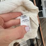 Jen's Pirate Booty  cropped top Gauze Cream Tie Front tank knot bow cotton beige Photo 7