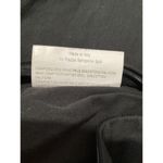 Piazza Sempione  Black Trousers Cropped High Rise Side Zip IT 38 Calf Slit Photo 5