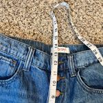 Vibrant Miu  Women's Bell Bottom Jeans Distressed Button Fly Blue Size 11 29 Photo 4