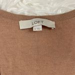Loft dual tone varsity cardigan sweater Photo 4