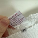 Oh My Gauze Women’s 2 White Tie Up LagenLook Minimalist Artsy Pants Art to Wear Size L Photo 3