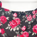 Boohoo Womens Dark Cottagecore Garden Party Floral Sweetheart Neck Mini Dress 6 Photo 7