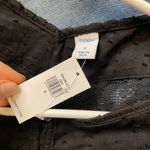 Old Navy S- Black Frilly Sleeves Blouse Square Neckline Lace Photo 4