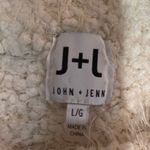 John + Jenn John + Jen Ivory Pullover Mock-neck SweaterSize Large Photo 2