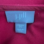 J.Jill Red Shift Dress Womens Stretch 20 Holiday Christmas Evening Party Event Photo 1