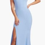 Dress the Population Sandra Plunge Crepe Trumpet Gown Photo 0