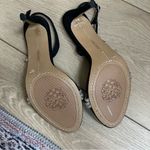 Vince Camuto Womens Luanna Black Suede Rhinesone Sandals Heels Shoes 9.5 NWOT Photo 7