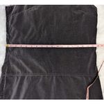 90s Vintage Velvet Sleeveless Mini Dress Solutions Black Size Medium Photo 6