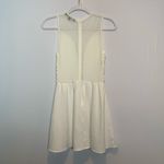 For Love & Lemons  White Lulu Dress Daisy Appliqué  Floral Mesh Photo 6