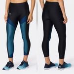 Under Armour  Compression HeatGear Colorblock Black Pants Leggings Photo 1